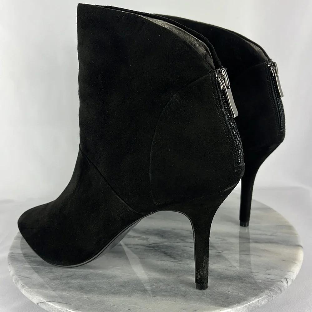 Audrey Brooke stilleto bootie Sz 10 Blk